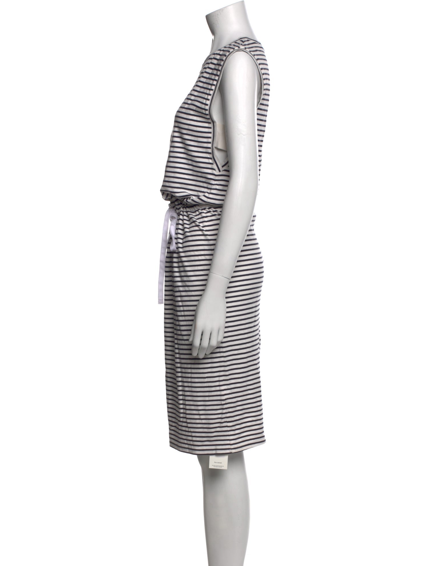 Theory Striped Knee-Length Dress