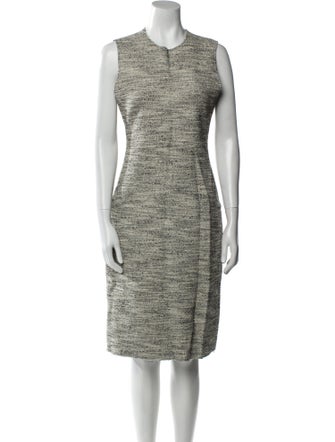 Theory Crew Neck Knee-Length Dress