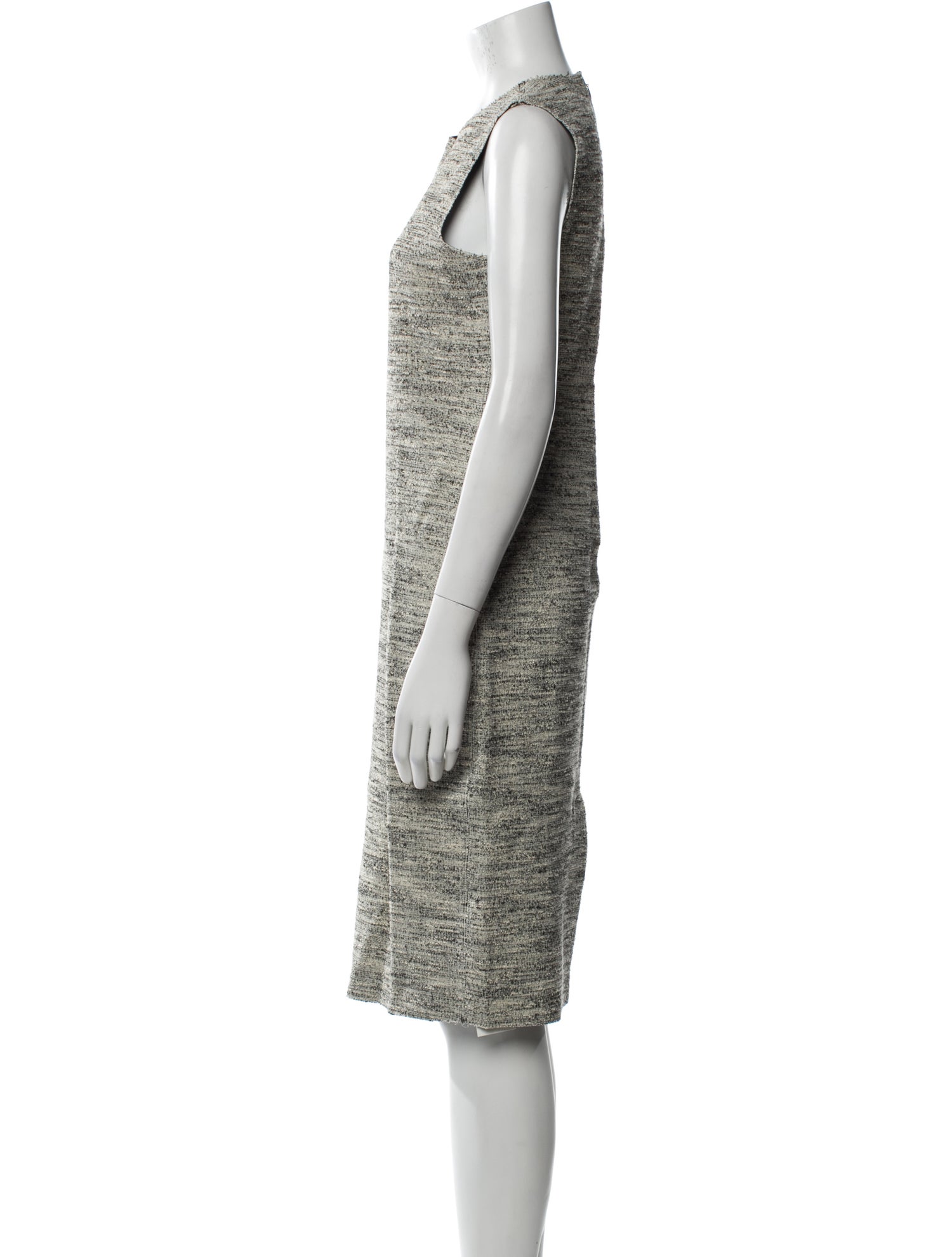 Theory Crew Neck Knee-Length Dress