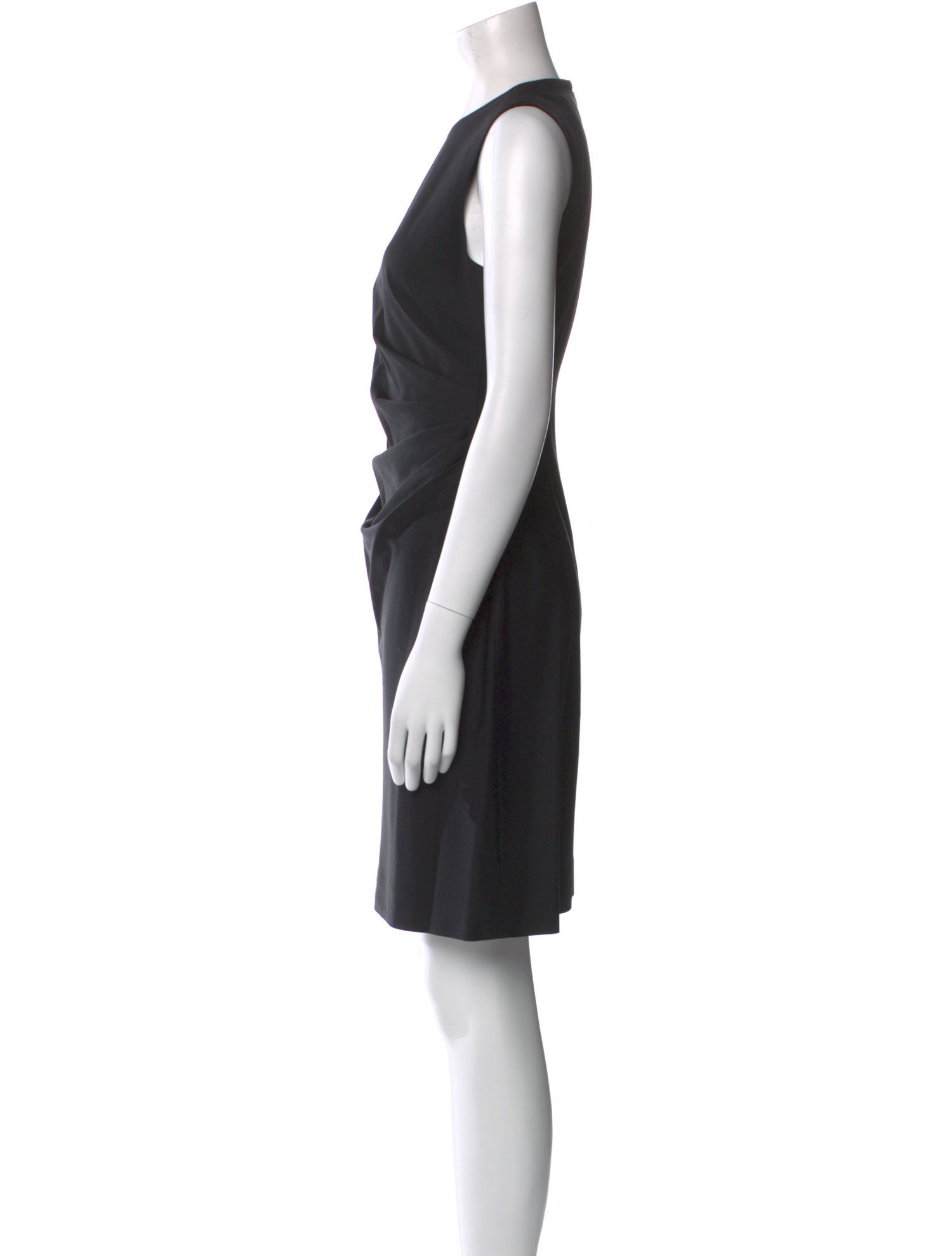 Theory Virgin Wool Knee-Length Dress