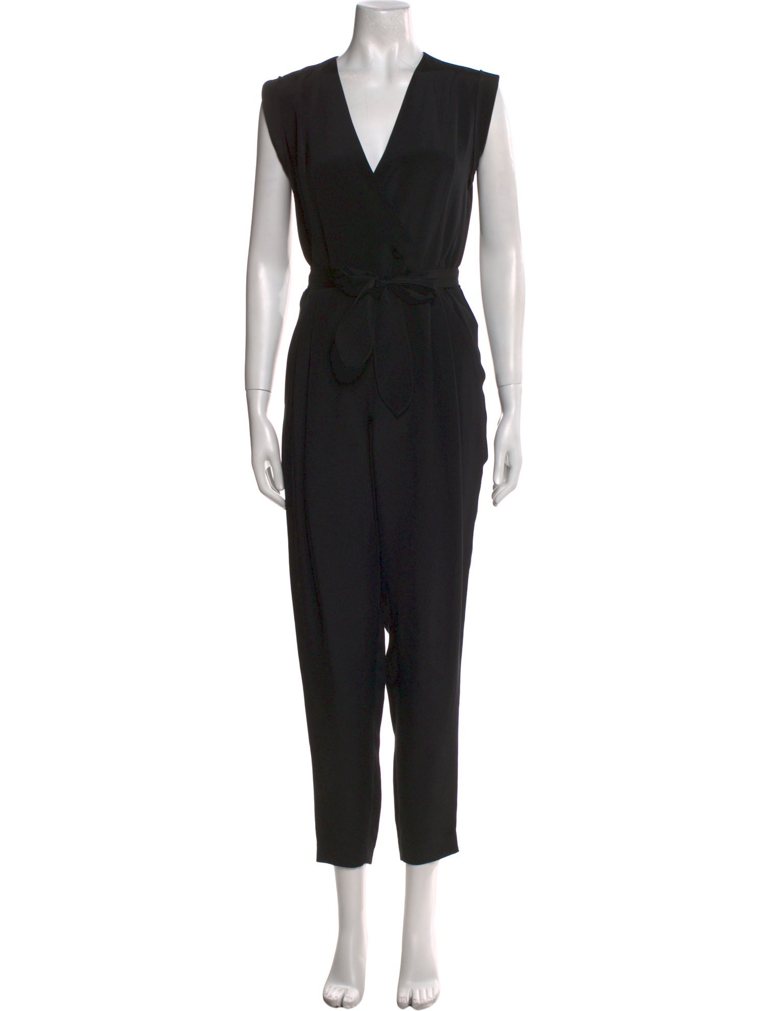 Theory Silk V-Neck Jumpsuit