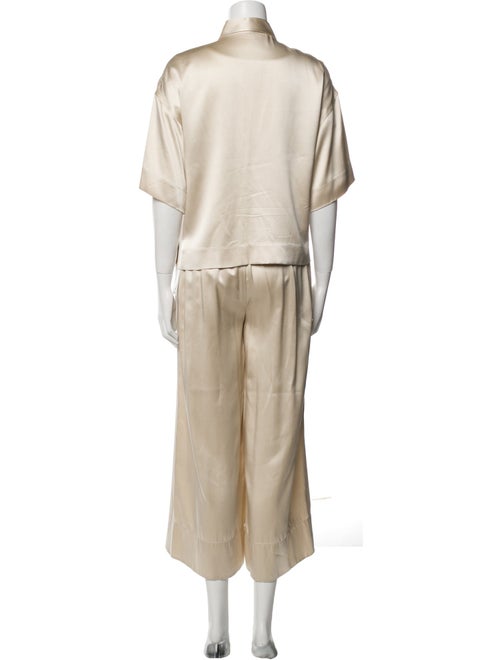 Theory Silk Pant Set