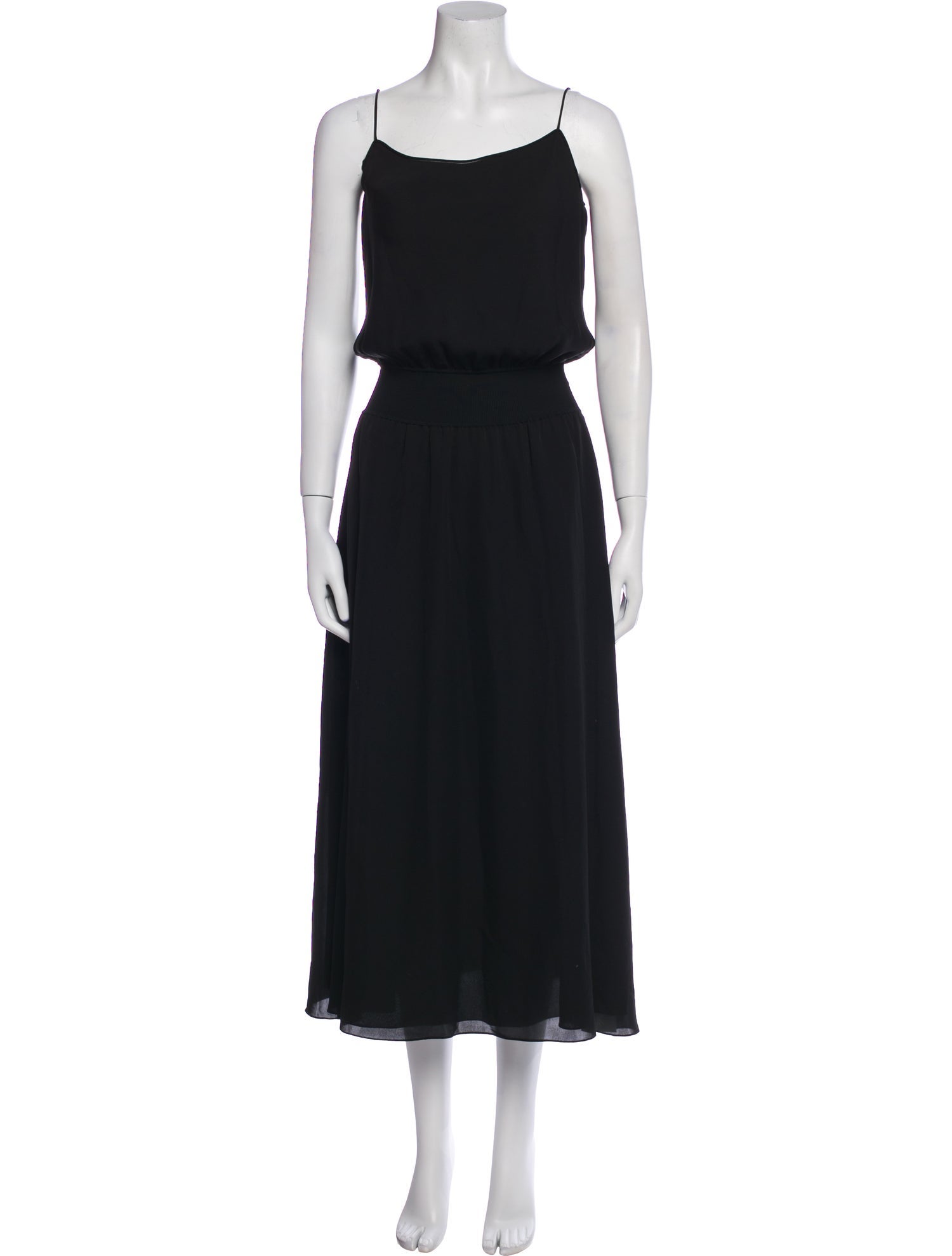 Theory Silk Long Dress