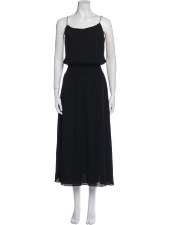 Theory Silk Long Dress