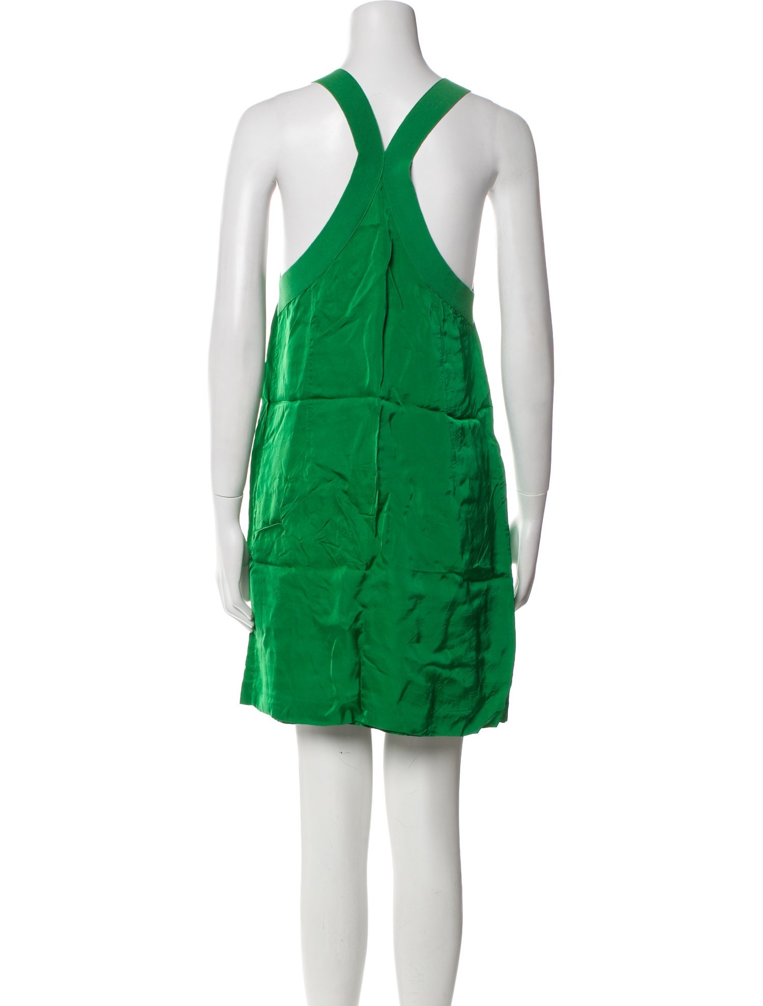 Theory Square Neckline Mini Dress