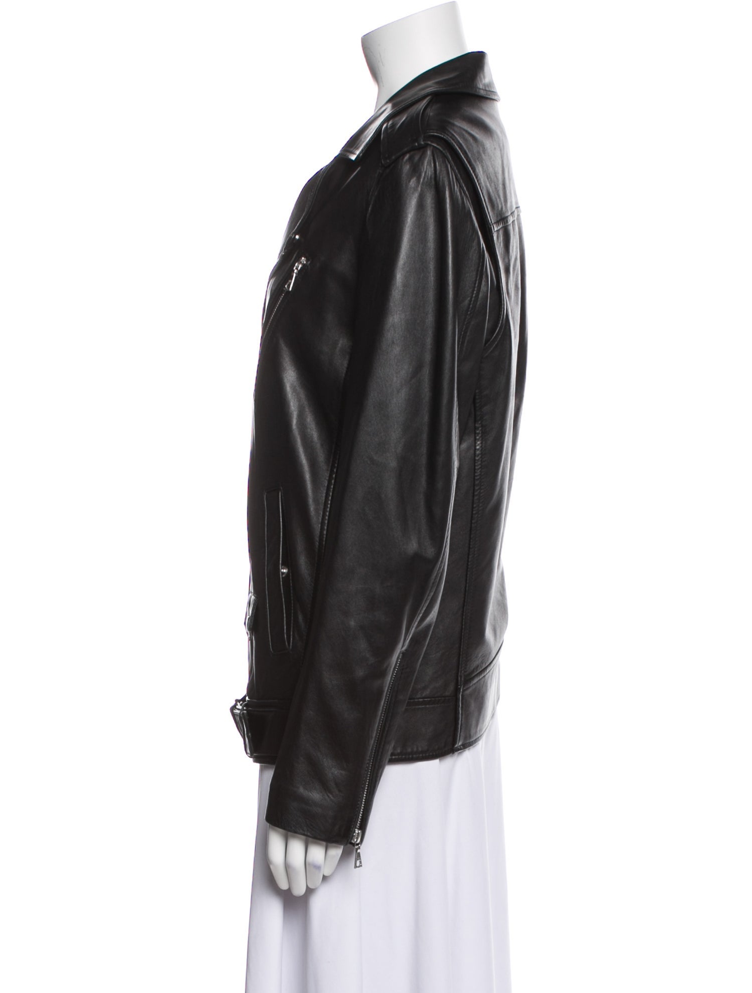 Theory Leather Biker Jacket