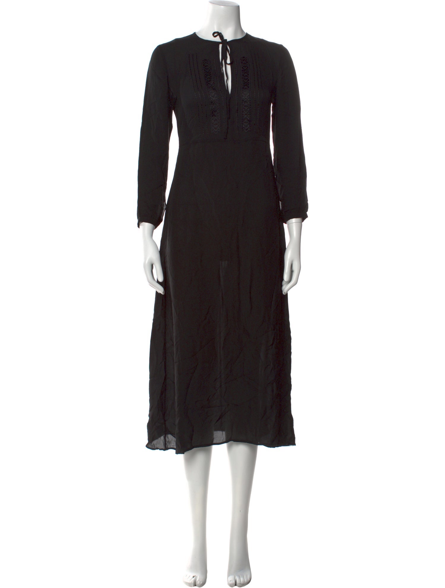 Theory Silk Long Dress