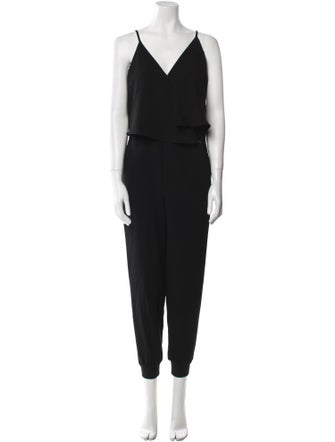 Theory V-Neck Jumpsuit