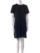 Theory Crew Neck Mini Dress