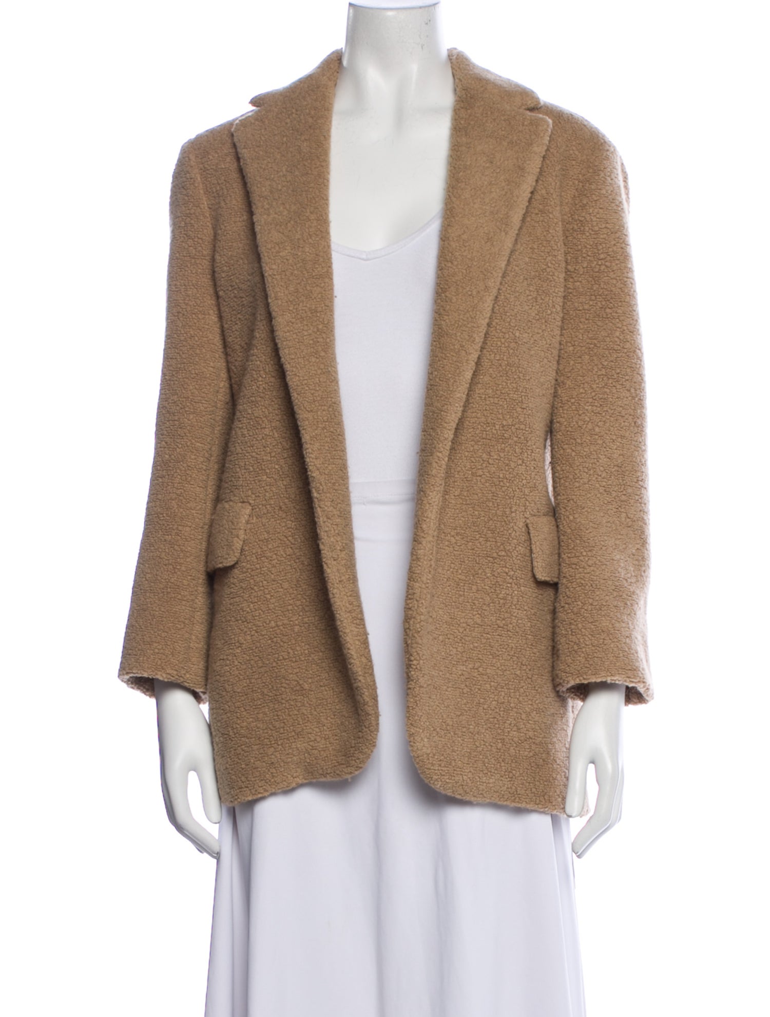 Theory Wool Faux Fur Jacket w/ Tags