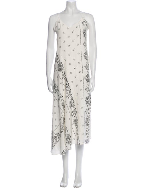 Theory Silk Midi Length Dress