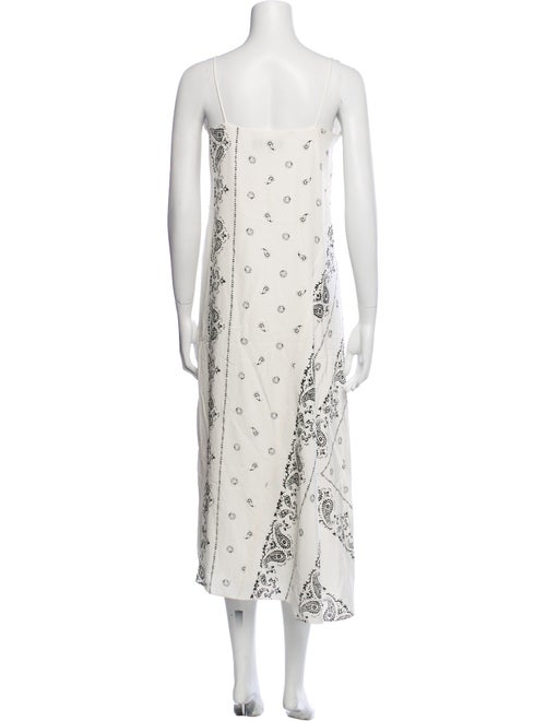 Theory Silk Midi Length Dress