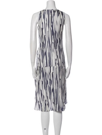 Theory Silk Midi Length Dress
