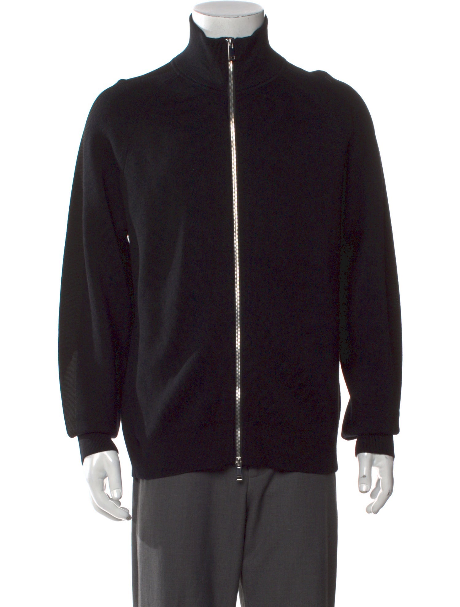 Theory Merino Wool Mock Neck Cardigan