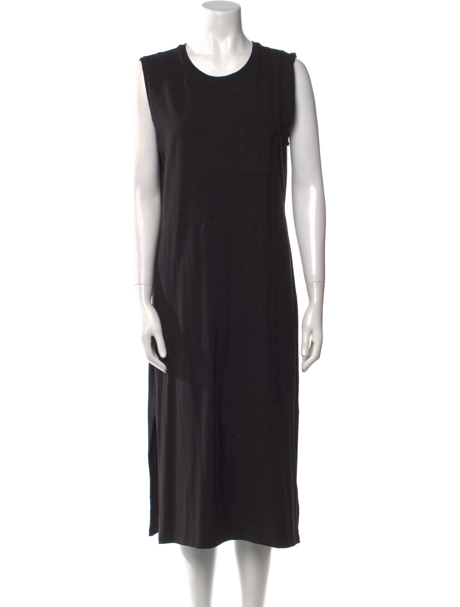 Theory Crew Neck Midi Length Dress