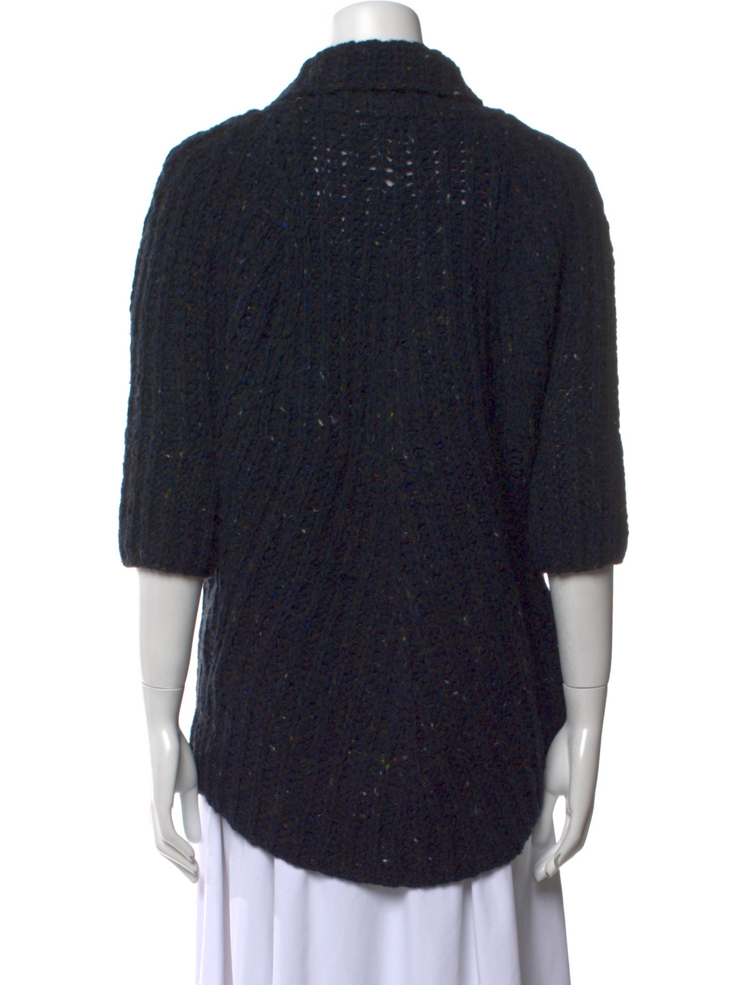 Theory Wool Open Front Sweater