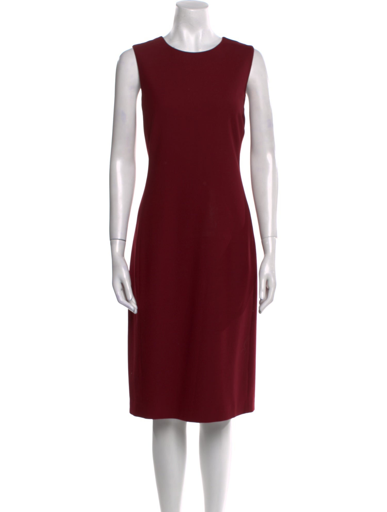 Theory Crew Neck Midi Length Dress