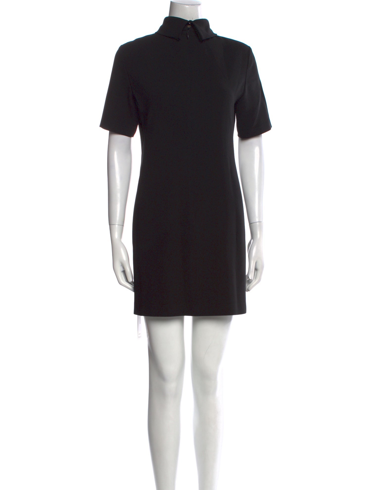 Theory Mock Neck Mini Dress