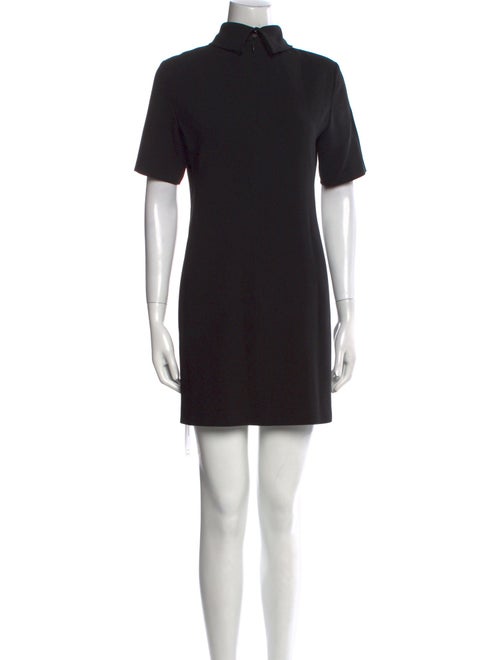 Theory Mock Neck Mini Dress