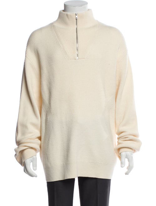 Theory Merino Wool Mock Neck Pullover