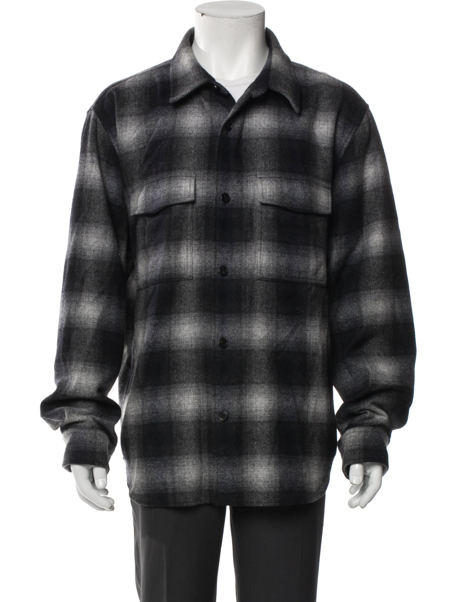 Theory Plaid Print Jacket