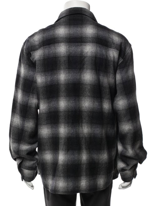 Theory Plaid Print Jacket