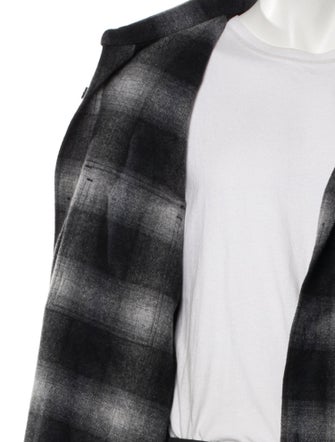 Theory Plaid Print Jacket