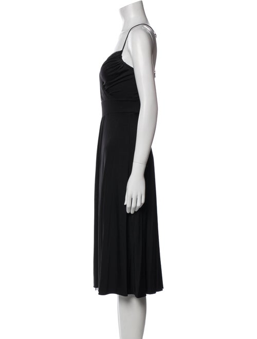 Theory V-Neck Midi Length Dress