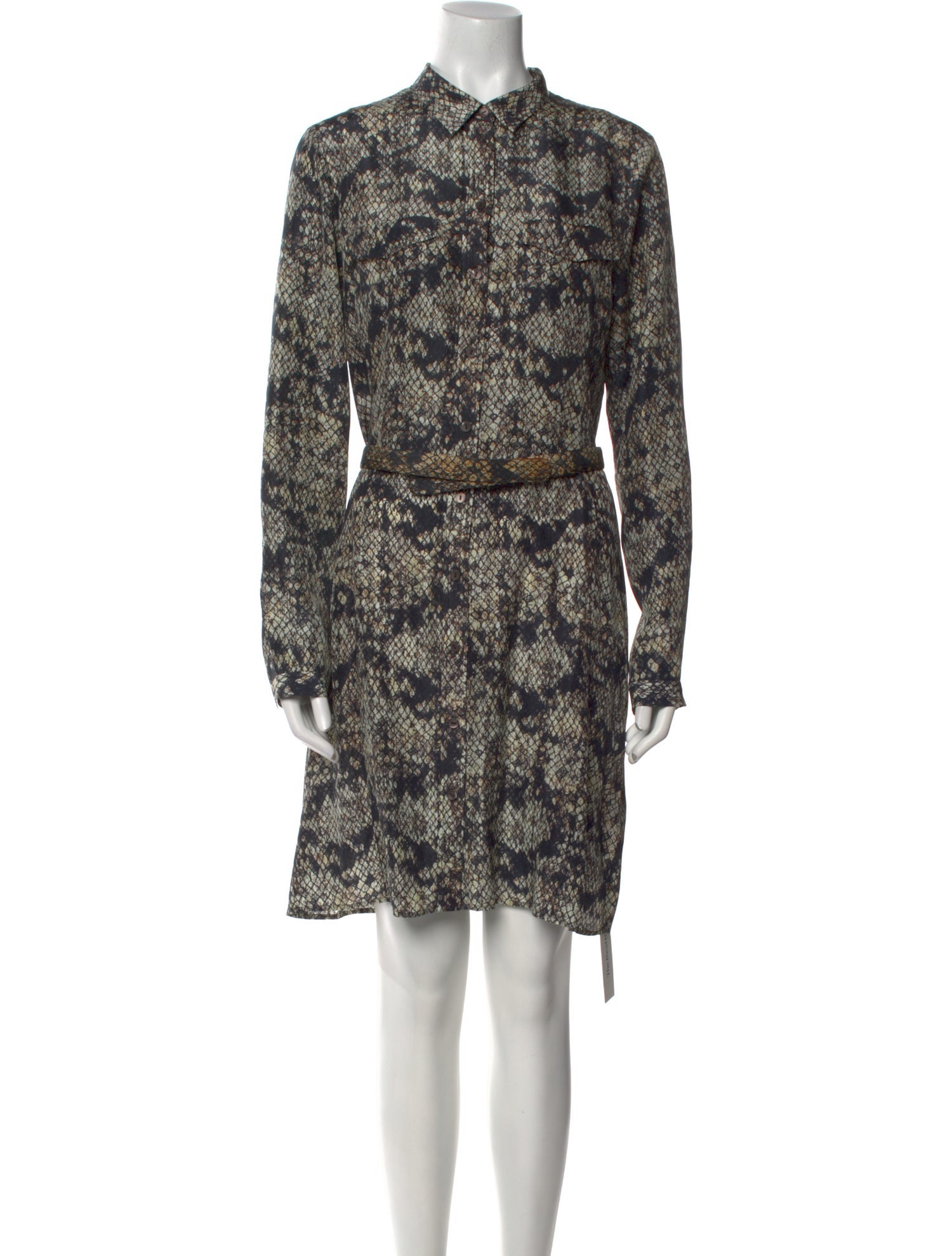 Theory Silk Mini Dress