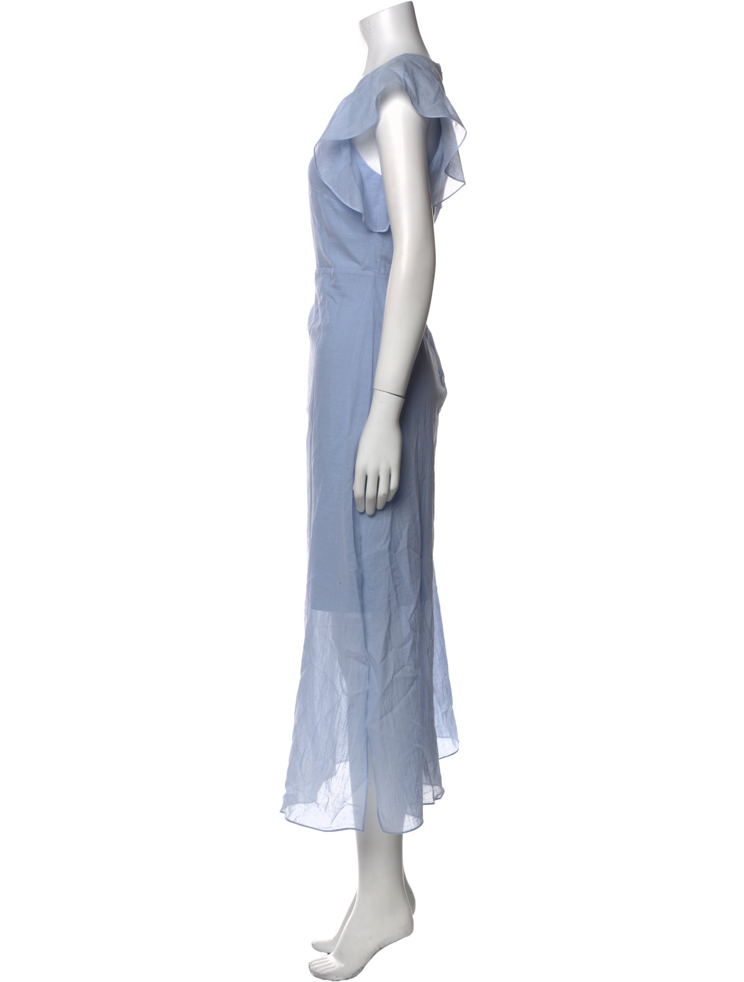 Theory Crew Neck Long Dress