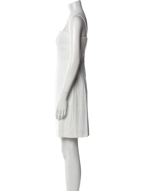 Theory Square Neckline Mini Dress