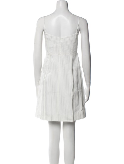 Theory Square Neckline Mini Dress