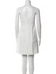 Theory Square Neckline Mini Dress