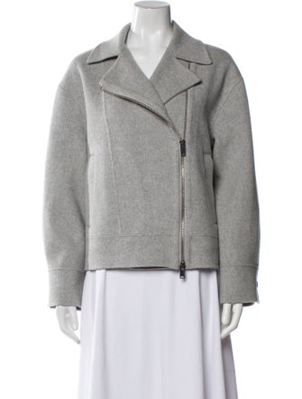 Theory Wool Biker Jacket