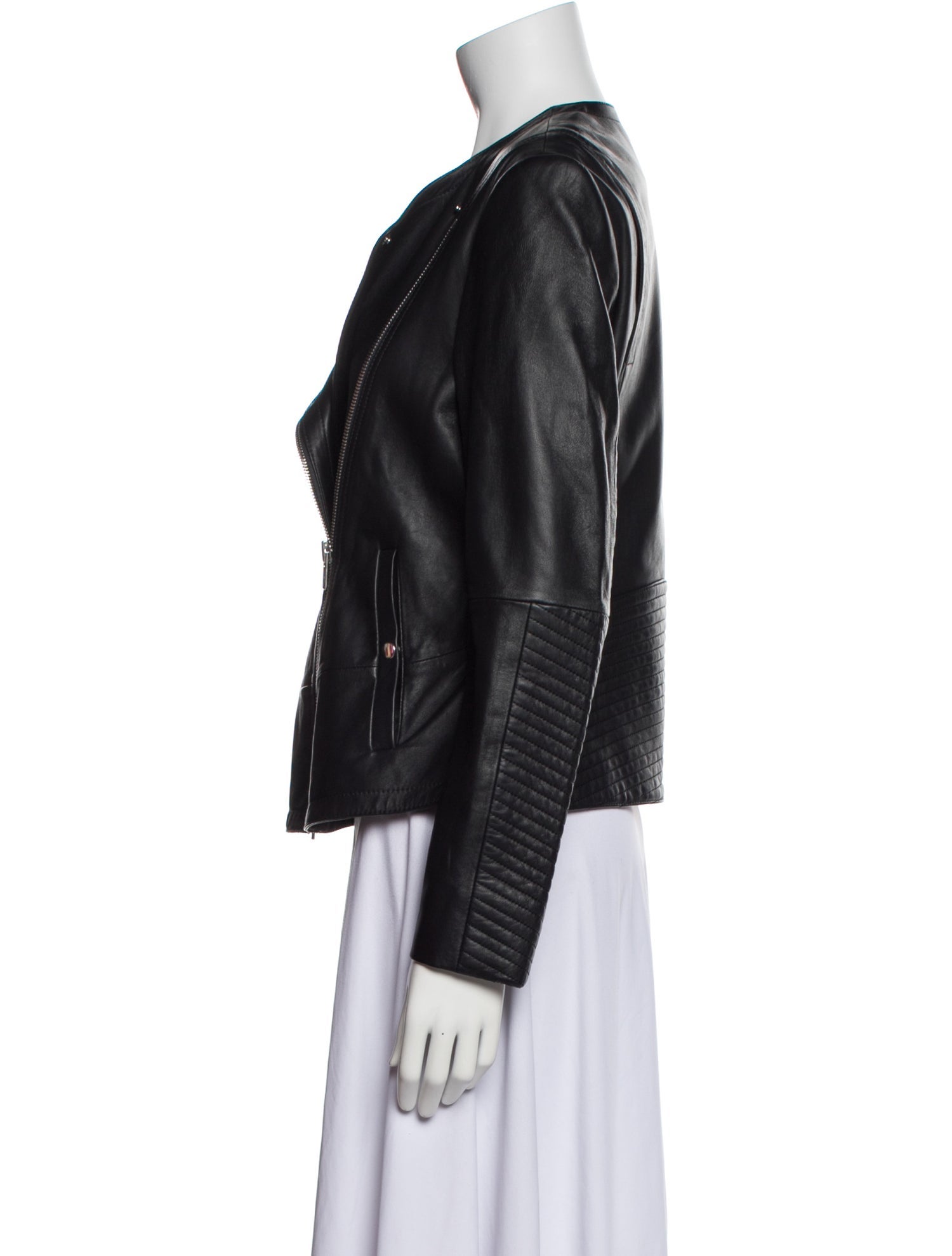 Theory Leather Biker Jacket