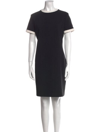 Theory Crew Neck Knee-Length Dress