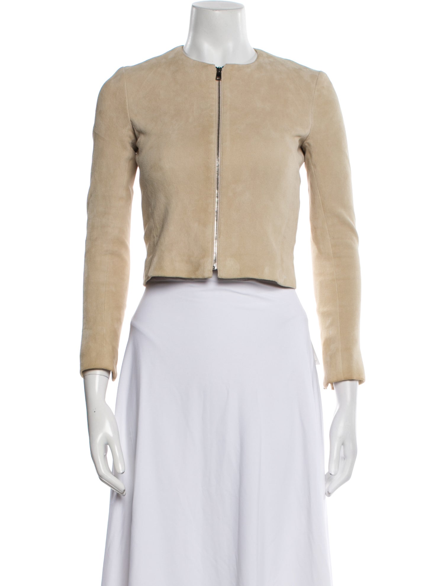 Theory Leather Bolero