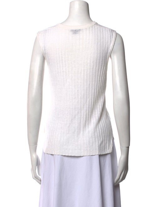Theory Linen Scoop Neck Sweater