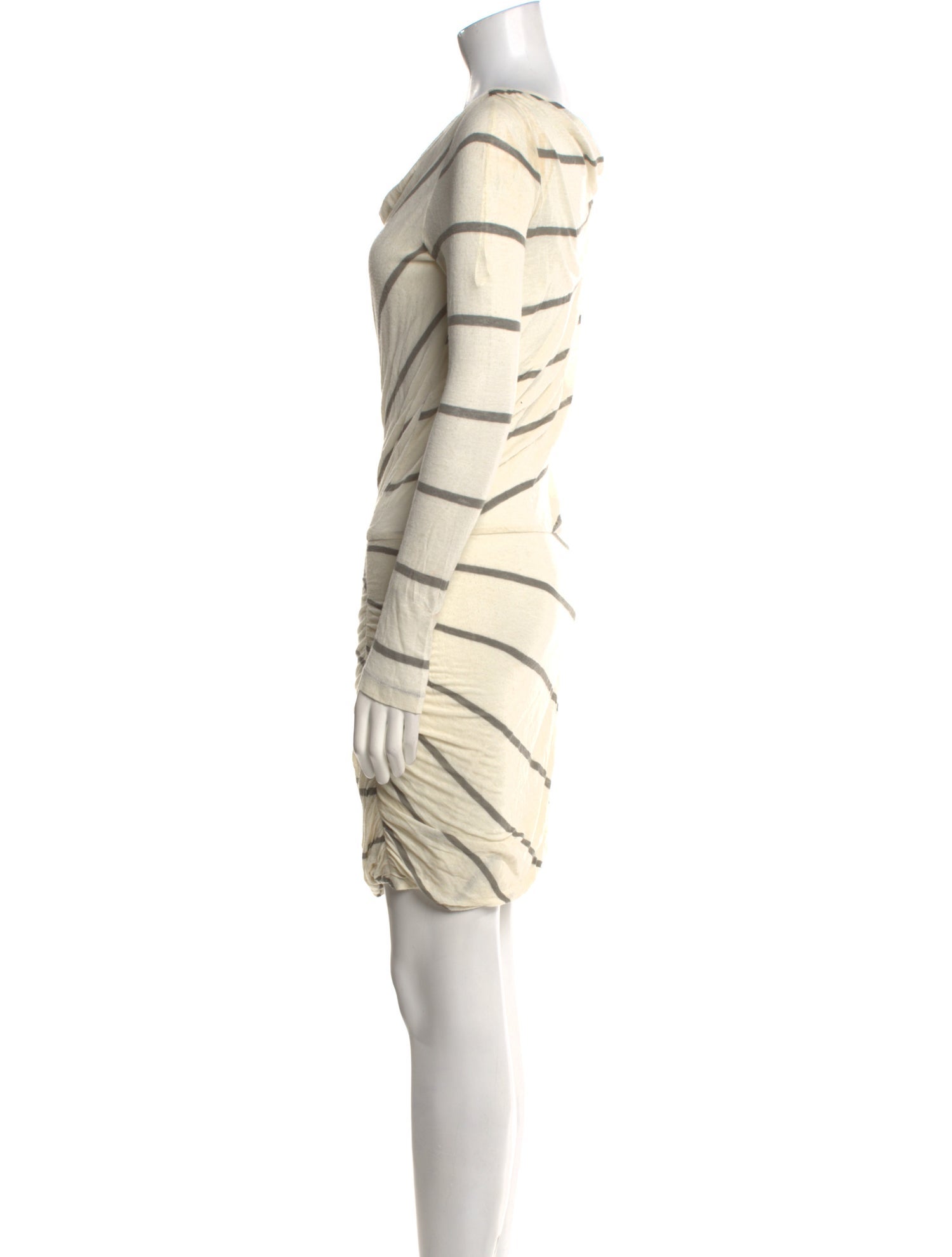 Theory Striped Mini Dress