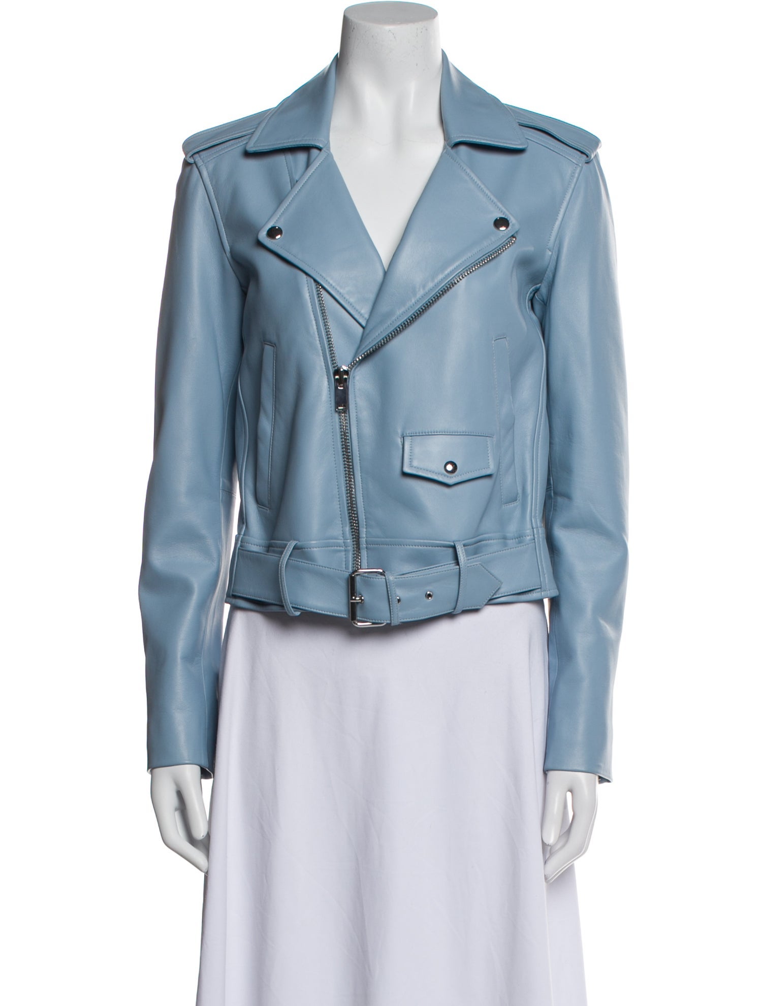 Theory Leather Biker Jacket