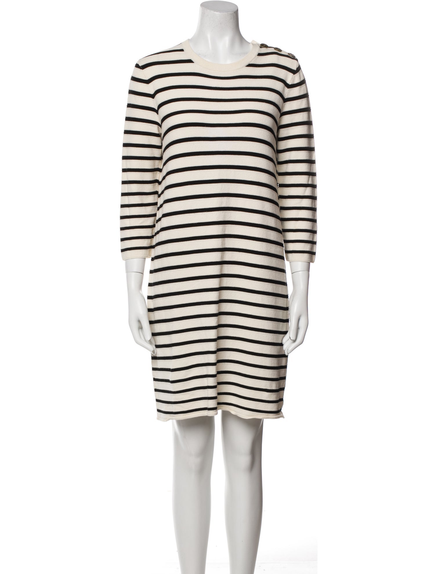 Theory Striped Mini Dress
