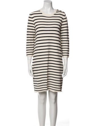Theory Striped Mini Dress