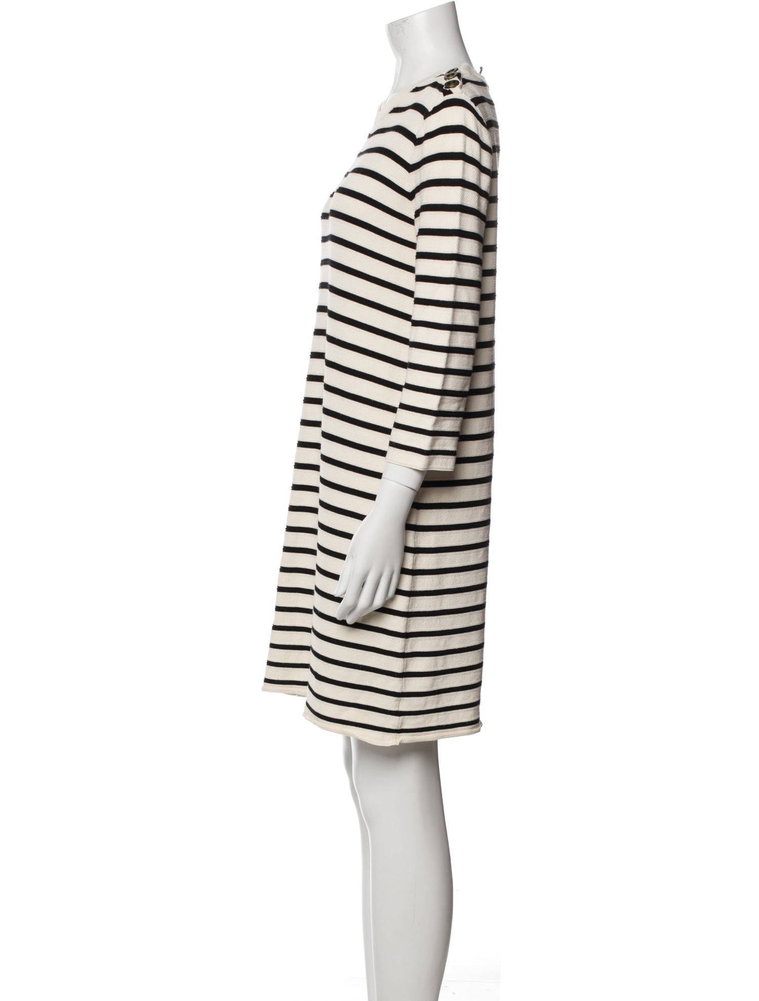 Theory Striped Mini Dress