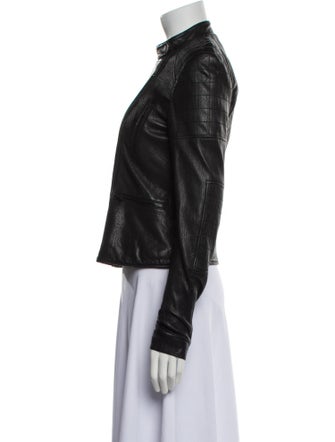 Theory Leather Biker Jacket