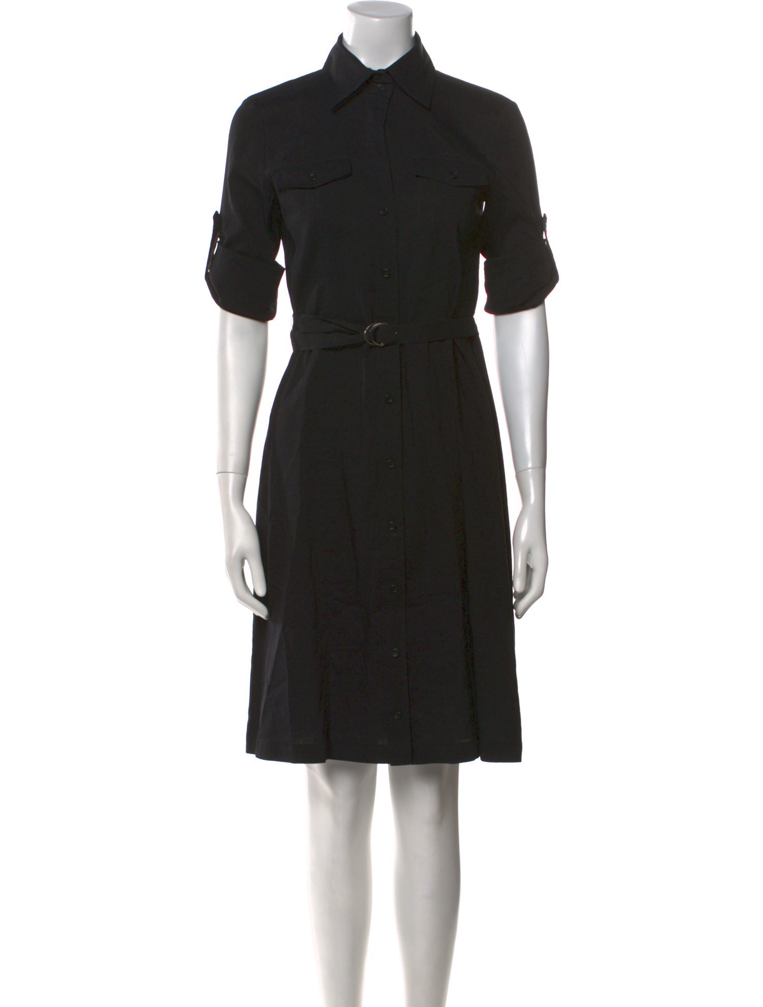 Theory Linen Knee-Length Dress