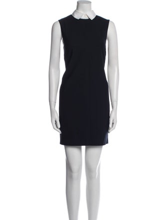Theory Virgin Wool Mini Dress