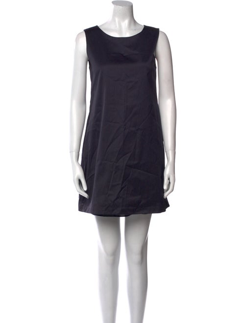 Theory Scoop Neck Mini Dress