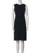 Theory Crew Neck Knee-Length Dress
