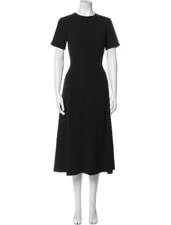 Theory Crew Neck Long Dress