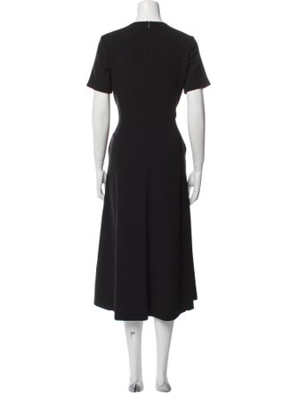 Theory Crew Neck Long Dress